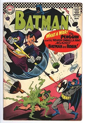Buy * BATMAN #190 (1967) Penguin Cover & Appearance! Fine/Very Fine 7.0 * • 198.55£