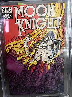 Buy Moon Knight 20 Cgc Comic Amazing Artwork Cover By Richard Howell • 39£