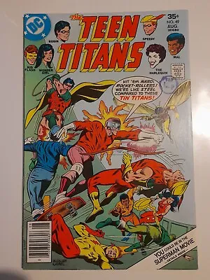 Buy Teen Titans #49 Aug 1977 FINE+ 6.5 Mal Duncan Becomes Hornblower • 6.99£