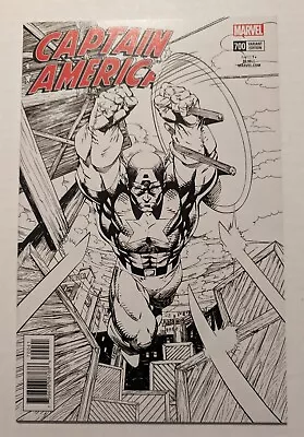 Buy Captain America #700 Jim Lee 1:1000 Sketch Variant Marvel Comics Nm  • 86.96£