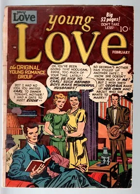 Buy Young Love #7  1950 - Prize  -G - Comic Book • 40.68£