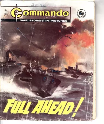 Buy COMMANDO COMIC FULL AHEAD Ssue No 846 • 6£