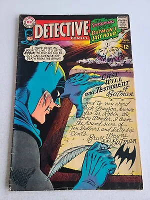 Buy Detective Comics #366 (1967) Batman  The Round-Robin Death Threats!  FINE 6.0 • 22.39£