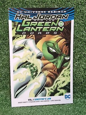 Buy Hal Jordan And The Green Lantern Corps Vol 1 SINESTRO'S LAW Graphic Novel NM • 6.49£