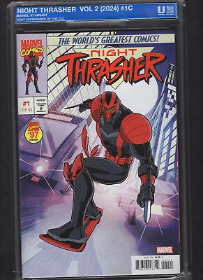 Buy NIGHT THRASHER 1 MARVEL 97 VARIANT LUCIANO VECCHIO 2024 Uncirculated O.G. First • 4.78£