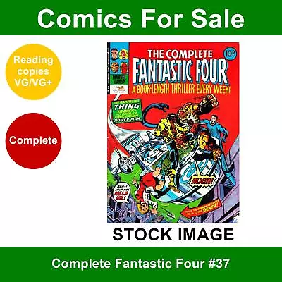 Buy Complete Fantastic Four #37 Comic - VG/VG+ 07 Jun 1978 - Marvel UK • 5.99£