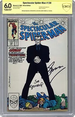 Buy Spectacular Spider-Man Peter Parker #139 CBCS 6.0 SS Salicrup/Conway 1988 • 98.83£