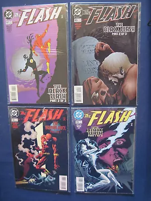 Buy DC Comic The Flash #138-141 1998 1st Appearance Of Black Flash VF- NM Bag/board • 63.22£