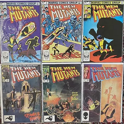 Buy New Mutants (Vol 1) #1-23 Run Lot VF 1st Prints Marvel Comics • 37.99£