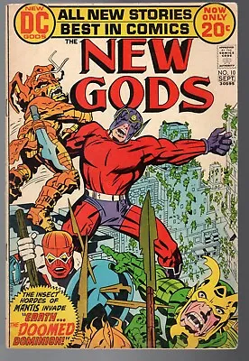 Buy New Gods #10 - Dc 1972 - Bagged Boarded - Fn (6.0) • 7.68£
