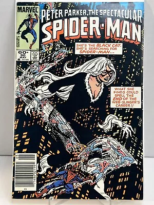 Buy PETER PARKER, THE SPECTACULAR SPIDER-MAN #90 (1984) 2nd Appearance BLACK COSTUME • 19.99£