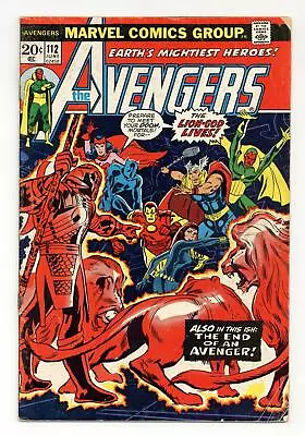 Buy Avengers #112 GD+ 2.5 1973 • 32.41£