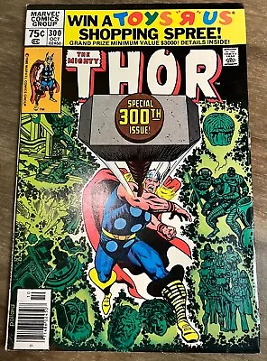 Buy The Mighty Thor 300, 1980, Newstand Edition, Extra Size Issue • 16£