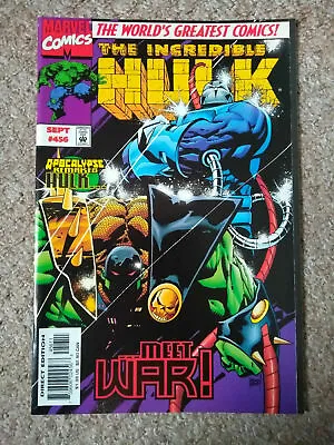 Buy INCREDIBLE HULK # 456 (1997) Marvel Comics (NM Condition) 1st WARHULK • 14.99£