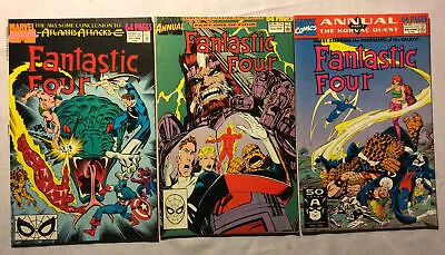 Buy Fantastic Four Annual #22. 1989. #23. 1990. #24. 1991. Marvel Comics. • 12£