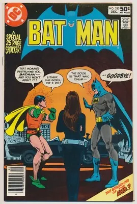 Buy Batman #330 Comic Book - DC Comics!  O.J. Simpson Back Cover Ad • 11.19£