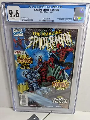 Buy Amazing Spider-Man # 430  - CGC 9.6 WP - 1998 Marvel Comics - Cosmic Carnage • 64.28£