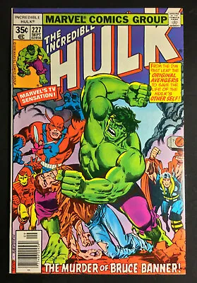 Buy Incredible Hulk 227 Herb Trimpe V 1 High Grade Iron Man Thor  Avengers Red She • 51.39£