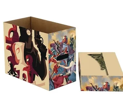 Buy Web Warriors-Art Print-Comic Book Short Storage Box- Store Your Comics In Style • 30.35£