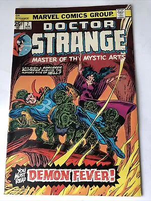 Buy Marvel Dr. Strange Demon Fever Comic #7-John Romita-Steve Englehart-1975-mystic • 13.43£