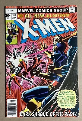 Buy 1977 Marvel Comics The Uncanny X-MEN #106 Bagged Boarded High Grade! Nice!! • 47.44£