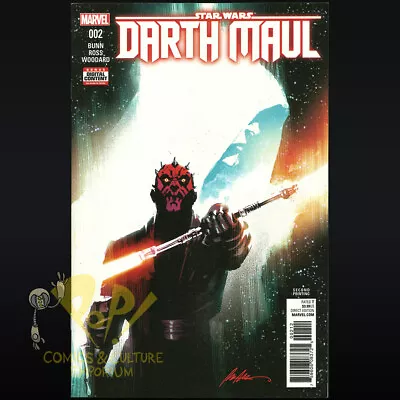 Buy Star Wars DARTH MAUL #2 Second (2nd) Printing 1st CAD BANE Marvel NM! • 39.53£