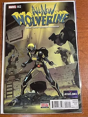 Buy All-New Wolverine #2 NM- (2016) 1st App Gabby Honey Badger X23 | Deadpool MCU • 38.37£