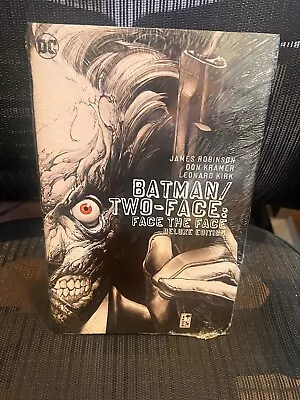 Buy Batman Two-Face: Face The Face Deluxe Hardcover HC NEW SEALED DC Harvey Dent • 36.18£