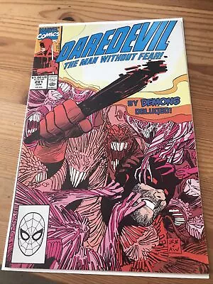 Buy Marvel Comic Book Daredevil (The Man Without Fear) Vol 1 #281 June 1990 • 1.20£