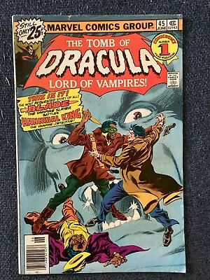 Buy Tomb Of Dracula 45 1st Full App Deacon Frost, Blade, Hannibal Vg/fine • 39.98£