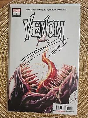 Buy VENOM ISSUE #3 - 1st PRINT - FIRST APPEARANCE OF KNULL - SIGNED BY DONNY CATES • 99£