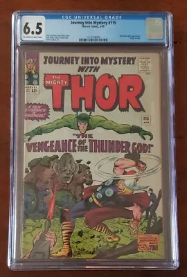 Buy Marvel Journey Into Mystery With THOR #115 6.5 Universal Grade Comic Book • 126.88£