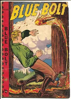 Buy Blue Bolt Vol. 10 #2  1949 - Novelty  -G - Comic Book • 41.14£
