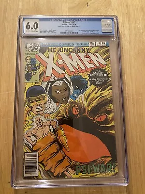 Buy X Men 117 CGC 6.0 & 4.5 Double Cover Error 1st App Shadow King Marvel 1979 • 321.67£