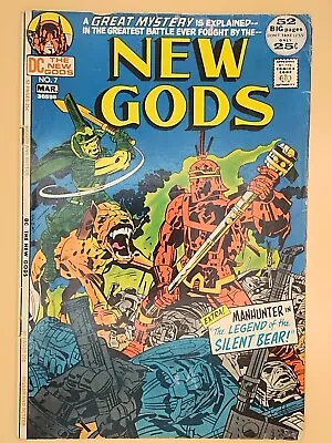Buy The New Gods 7   1st Steppenwolf, Early Darkseid 1972 DC Comic. VG+ Free Ship. • 21.46£