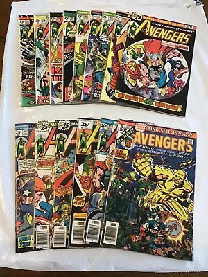 Buy Lot Of (15) Marvel Comics The Avengers #137-143 145-151 & Annual #6 High Grade • 149.78£