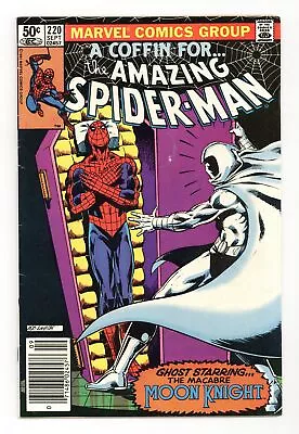 Buy Amazing Spider-Man #220N VG/FN 5.0 1981 • 20.09£
