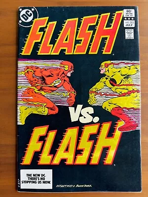Buy The Flash #323 Flash Vs. Reverse Flash DC Comics 1983 Good 5.0 • 6.32£