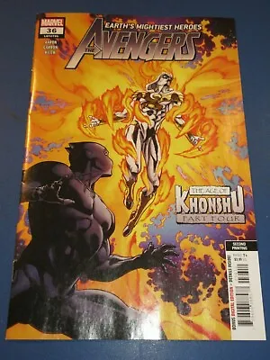 Buy Avengers #36 Moon Knight 2nd Print Variant NM Gem Wow  • 5.61£