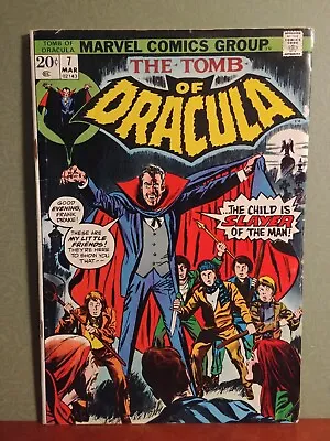 Buy Tomb Of Dracula #7 1973 Marvel  1st Appearance Of The Harkers 5.0 • 13.67£