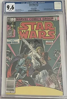 Buy Star Wars #71 CGC 9.6 Newsstand! 1st Appearance Bossk! 1983 Luke Skywalker • 160.12£