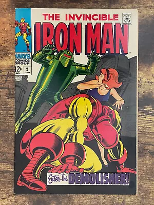 Buy Iron Man #2 - STUNNING HIGH GRADE - Marvel Comics 1968 • 18.90£
