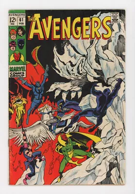 Buy Avengers 61 Ice Creature, Doctor Strange, Oh Yeah, Fire Creature VG/FN • 19.72£