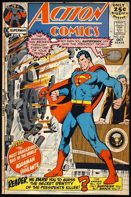 Buy ACTION COMICS #405 1971 NM- 9.2 NEAL ADAMS Cover IMAGINARY SUPERMAN STORY • 31.96£