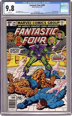 Buy Fantastic Four #206 CGC 9.8 1979 4212564013 • 88.27£