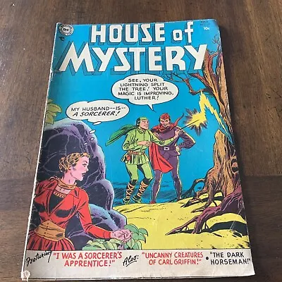 Buy House Of Mystery # 31 (1954 DC) - Pre Code Horror 1st Print • 160.63£