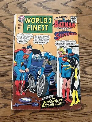 Buy World's Finest #169 (DC Comics 1967) 1st Batgirl-Supergirl Team-up! VG • 11.06£