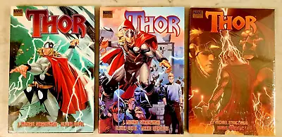 Buy Thor By Straczynski - Marvel Premiere Hardcover Lot - Volumes 1-3 • 31.77£