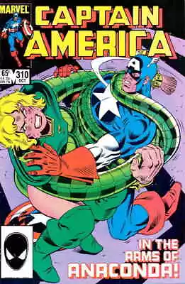 Buy Captain America (1st Series) #310 FN; Marvel | Mark Gruenwald - We Combine Shipp • 25.57£