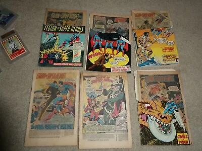Buy Lot Of 6 Vintage 1970s Superboy Coverless Comic Books • 17.59£